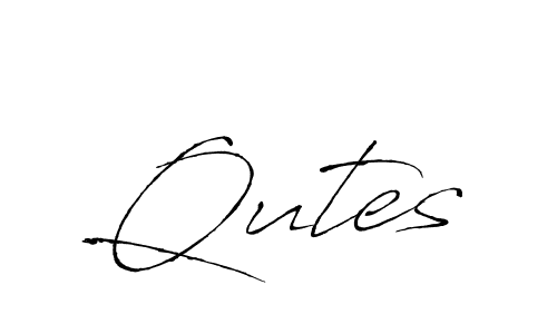 How to make Qutes name signature. Use Antro_Vectra style for creating short signs online. This is the latest handwritten sign. Qutes signature style 6 images and pictures png