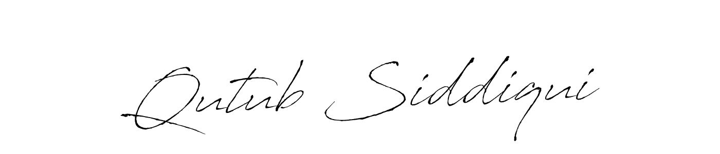 Make a beautiful signature design for name Qutub Siddiqui. Use this online signature maker to create a handwritten signature for free. Qutub Siddiqui signature style 6 images and pictures png