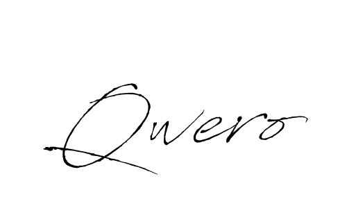 Best and Professional Signature Style for Qwero. Antro_Vectra Best Signature Style Collection. Qwero signature style 6 images and pictures png