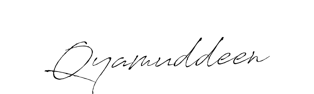 Make a short Qyamuddeen signature style. Manage your documents anywhere anytime using Antro_Vectra. Create and add eSignatures, submit forms, share and send files easily. Qyamuddeen signature style 6 images and pictures png