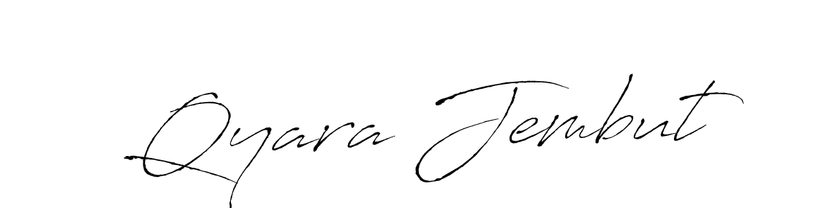 Also we have Qyara Jembut name is the best signature style. Create professional handwritten signature collection using Antro_Vectra autograph style. Qyara Jembut signature style 6 images and pictures png