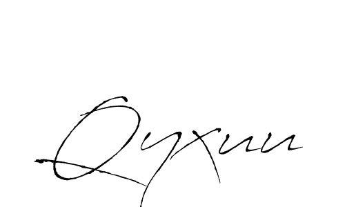 It looks lik you need a new signature style for name Qyxuu. Design unique handwritten (Antro_Vectra) signature with our free signature maker in just a few clicks. Qyxuu signature style 6 images and pictures png