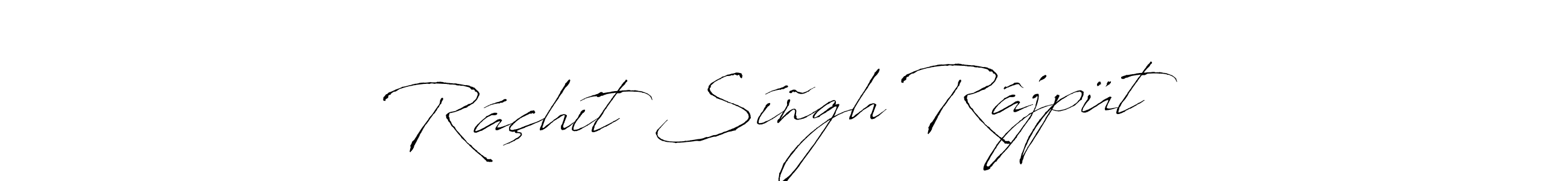 Design your own signature with our free online signature maker. With this signature software, you can create a handwritten (Antro_Vectra) signature for name Ráçhít Síñgh Râjpüt. Ráçhít Síñgh Râjpüt signature style 6 images and pictures png