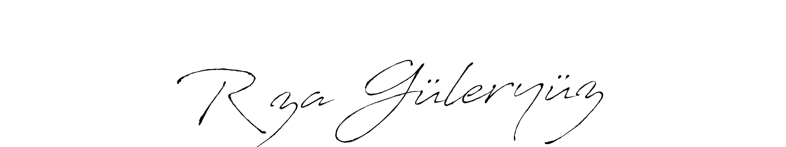 Rıza Güleryüz stylish signature style. Best Handwritten Sign (Antro_Vectra) for my name. Handwritten Signature Collection Ideas for my name Rıza Güleryüz. Rıza Güleryüz signature style 6 images and pictures png