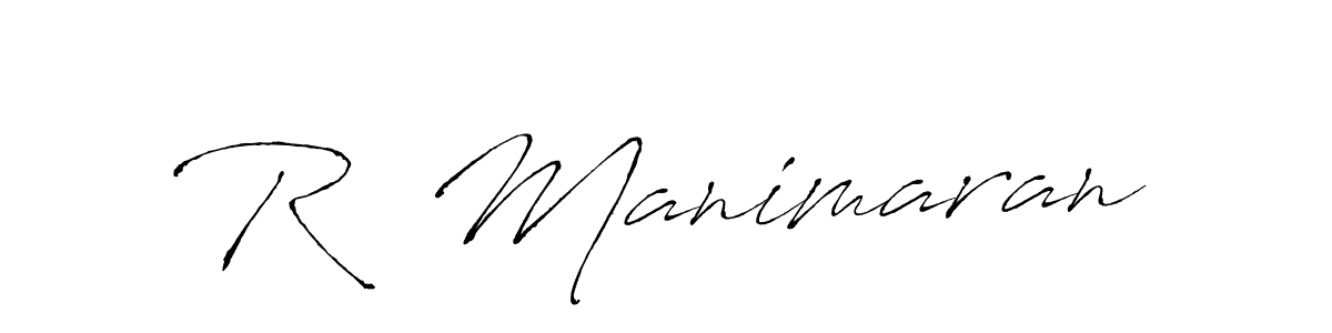 Make a beautiful signature design for name R  Manimaran. Use this online signature maker to create a handwritten signature for free. R  Manimaran signature style 6 images and pictures png