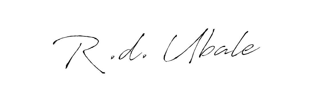 Check out images of Autograph of R .d. Ubale name. Actor R .d. Ubale Signature Style. Antro_Vectra is a professional sign style online. R .d. Ubale signature style 6 images and pictures png