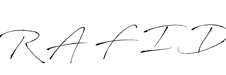 How to make R A F I D name signature. Use Antro_Vectra style for creating short signs online. This is the latest handwritten sign. R A F I D signature style 6 images and pictures png