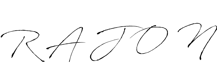 It looks lik you need a new signature style for name R A J O N. Design unique handwritten (Antro_Vectra) signature with our free signature maker in just a few clicks. R A J O N signature style 6 images and pictures png