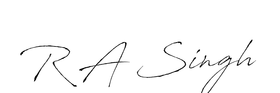 Also You can easily find your signature by using the search form. We will create R A Singh name handwritten signature images for you free of cost using Antro_Vectra sign style. R A Singh signature style 6 images and pictures png
