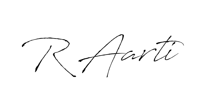 You should practise on your own different ways (Antro_Vectra) to write your name (R Aarti) in signature. don't let someone else do it for you. R Aarti signature style 6 images and pictures png