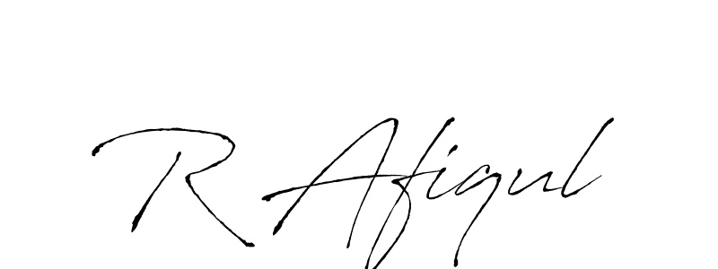 Also You can easily find your signature by using the search form. We will create R Afiqul name handwritten signature images for you free of cost using Antro_Vectra sign style. R Afiqul signature style 6 images and pictures png