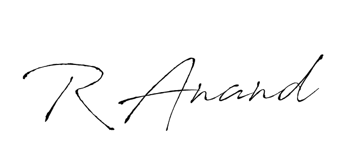 Antro_Vectra is a professional signature style that is perfect for those who want to add a touch of class to their signature. It is also a great choice for those who want to make their signature more unique. Get R Anand name to fancy signature for free. R Anand signature style 6 images and pictures png