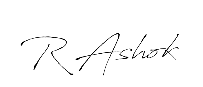 You can use this online signature creator to create a handwritten signature for the name R Ashok. This is the best online autograph maker. R Ashok signature style 6 images and pictures png