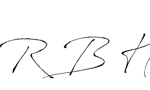 You can use this online signature creator to create a handwritten signature for the name R B H. This is the best online autograph maker. R B H signature style 6 images and pictures png