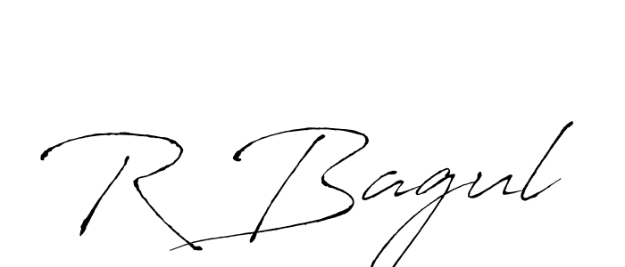 You should practise on your own different ways (Antro_Vectra) to write your name (R Bagul) in signature. don't let someone else do it for you. R Bagul signature style 6 images and pictures png