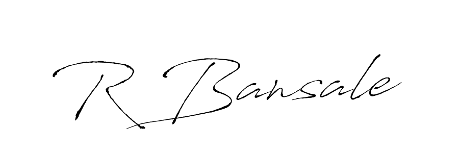 Antro_Vectra is a professional signature style that is perfect for those who want to add a touch of class to their signature. It is also a great choice for those who want to make their signature more unique. Get R Bansale name to fancy signature for free. R Bansale signature style 6 images and pictures png