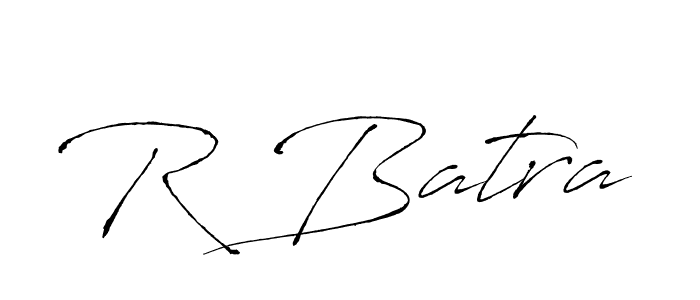 Also we have R Batra name is the best signature style. Create professional handwritten signature collection using Antro_Vectra autograph style. R Batra signature style 6 images and pictures png