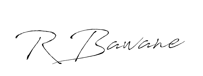 Design your own signature with our free online signature maker. With this signature software, you can create a handwritten (Antro_Vectra) signature for name R Bawane. R Bawane signature style 6 images and pictures png