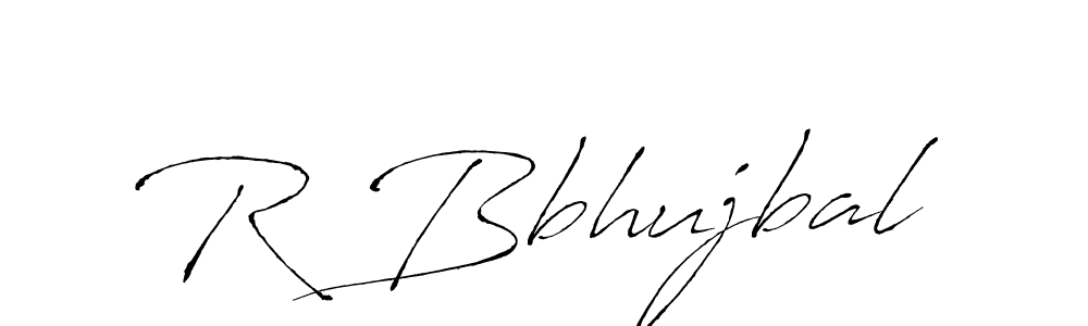 This is the best signature style for the R Bbhujbal name. Also you like these signature font (Antro_Vectra). Mix name signature. R Bbhujbal signature style 6 images and pictures png