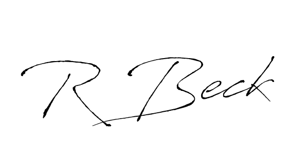 Make a beautiful signature design for name R Beck. Use this online signature maker to create a handwritten signature for free. R Beck signature style 6 images and pictures png