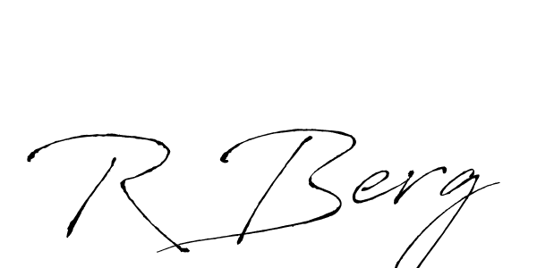 Also we have R Berg name is the best signature style. Create professional handwritten signature collection using Antro_Vectra autograph style. R Berg signature style 6 images and pictures png