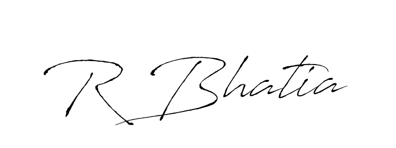 if you are searching for the best signature style for your name R Bhatia. so please give up your signature search. here we have designed multiple signature styles  using Antro_Vectra. R Bhatia signature style 6 images and pictures png