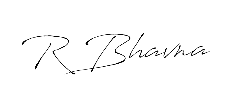 Make a beautiful signature design for name R Bhavna. With this signature (Antro_Vectra) style, you can create a handwritten signature for free. R Bhavna signature style 6 images and pictures png