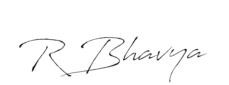 Similarly Antro_Vectra is the best handwritten signature design. Signature creator online .You can use it as an online autograph creator for name R Bhavya. R Bhavya signature style 6 images and pictures png