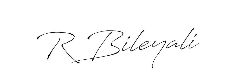 Also You can easily find your signature by using the search form. We will create R Bileyali name handwritten signature images for you free of cost using Antro_Vectra sign style. R Bileyali signature style 6 images and pictures png
