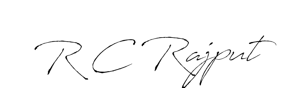Here are the top 10 professional signature styles for the name R C Rajput. These are the best autograph styles you can use for your name. R C Rajput signature style 6 images and pictures png