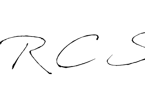 Best and Professional Signature Style for R C S. Antro_Vectra Best Signature Style Collection. R C S signature style 6 images and pictures png