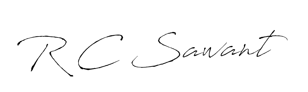 How to Draw R C Sawant signature style? Antro_Vectra is a latest design signature styles for name R C Sawant. R C Sawant signature style 6 images and pictures png