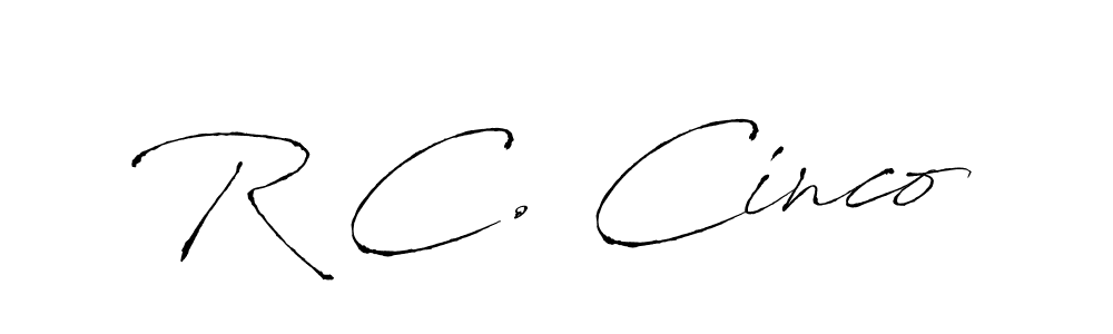 Here are the top 10 professional signature styles for the name R C. Cinco. These are the best autograph styles you can use for your name. R C. Cinco signature style 6 images and pictures png