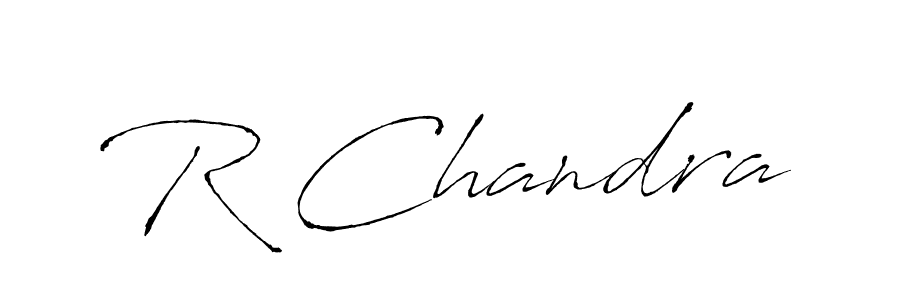 Antro_Vectra is a professional signature style that is perfect for those who want to add a touch of class to their signature. It is also a great choice for those who want to make their signature more unique. Get R Chandra name to fancy signature for free. R Chandra signature style 6 images and pictures png