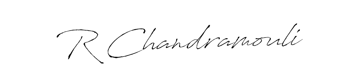 This is the best signature style for the R Chandramouli name. Also you like these signature font (Antro_Vectra). Mix name signature. R Chandramouli signature style 6 images and pictures png