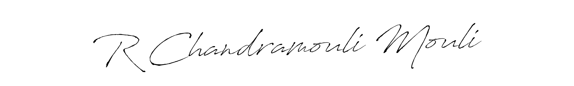 Also we have R Chandramouli Mouli name is the best signature style. Create professional handwritten signature collection using Antro_Vectra autograph style. R Chandramouli Mouli signature style 6 images and pictures png