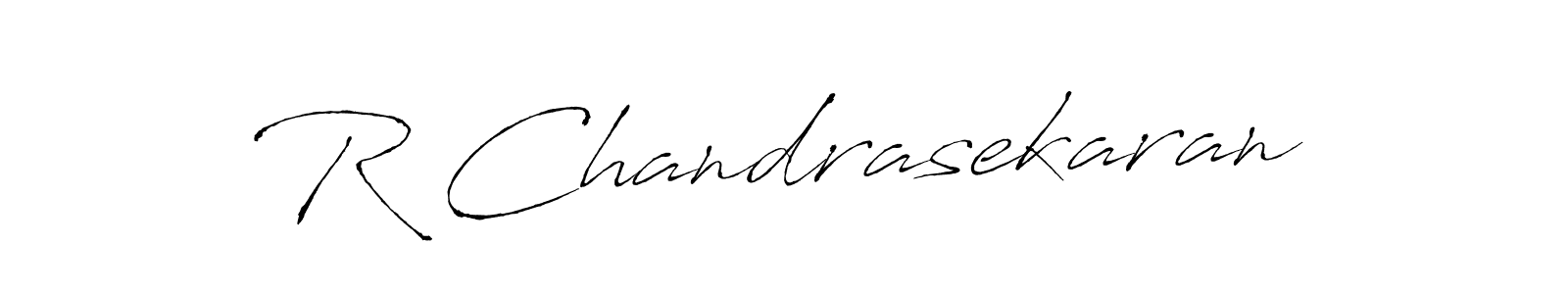 Design your own signature with our free online signature maker. With this signature software, you can create a handwritten (Antro_Vectra) signature for name R Chandrasekaran. R Chandrasekaran signature style 6 images and pictures png