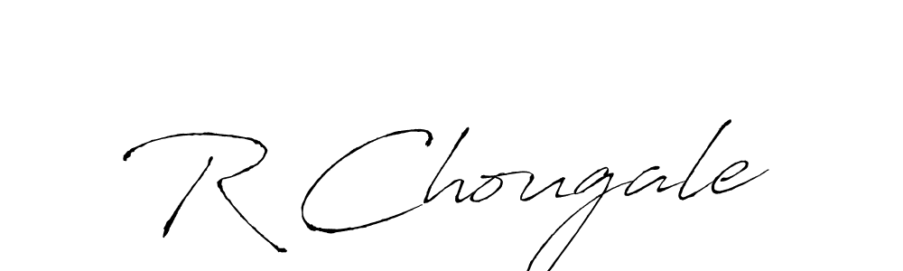Use a signature maker to create a handwritten signature online. With this signature software, you can design (Antro_Vectra) your own signature for name R Chougale. R Chougale signature style 6 images and pictures png