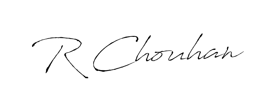 Also You can easily find your signature by using the search form. We will create R Chouhan name handwritten signature images for you free of cost using Antro_Vectra sign style. R Chouhan signature style 6 images and pictures png