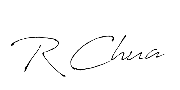 Make a beautiful signature design for name R Chua. Use this online signature maker to create a handwritten signature for free. R Chua signature style 6 images and pictures png