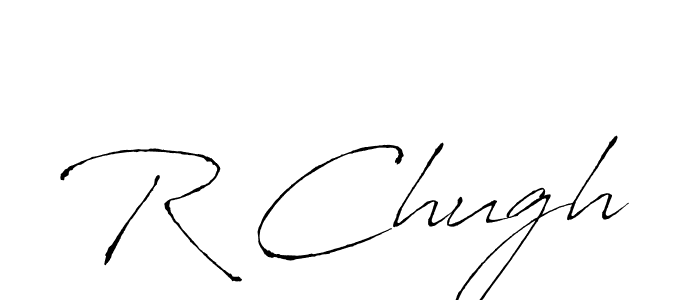 You can use this online signature creator to create a handwritten signature for the name R Chugh. This is the best online autograph maker. R Chugh signature style 6 images and pictures png