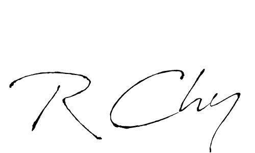 How to make R Chy name signature. Use Antro_Vectra style for creating short signs online. This is the latest handwritten sign. R Chy signature style 6 images and pictures png