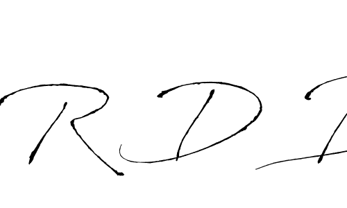Make a beautiful signature design for name R D B. With this signature (Antro_Vectra) style, you can create a handwritten signature for free. R D B signature style 6 images and pictures png