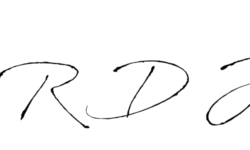 Also we have R D J name is the best signature style. Create professional handwritten signature collection using Antro_Vectra autograph style. R D J signature style 6 images and pictures png
