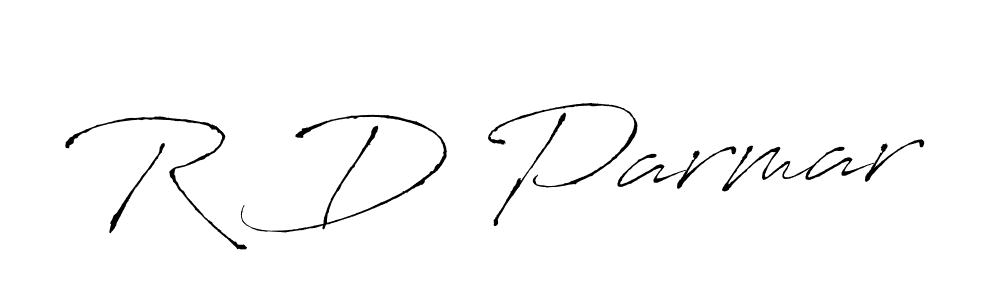Also You can easily find your signature by using the search form. We will create R D Parmar name handwritten signature images for you free of cost using Antro_Vectra sign style. R D Parmar signature style 6 images and pictures png
