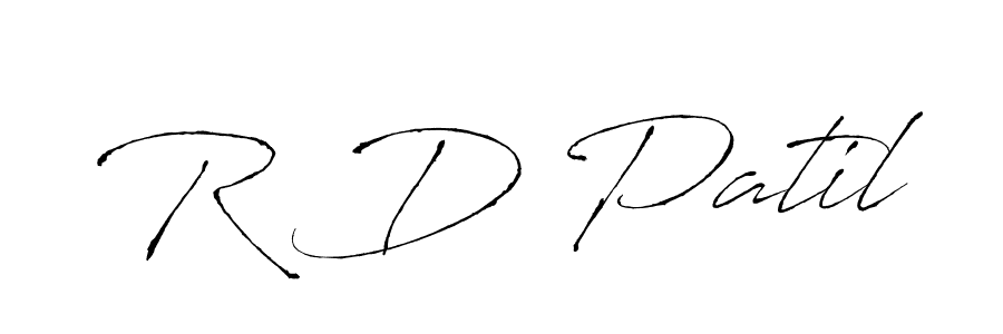 Use a signature maker to create a handwritten signature online. With this signature software, you can design (Antro_Vectra) your own signature for name R D Patil. R D Patil signature style 6 images and pictures png