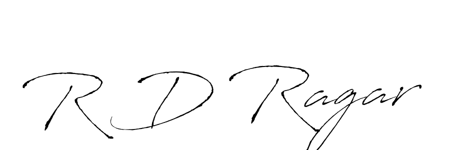 Also we have R D Ragar name is the best signature style. Create professional handwritten signature collection using Antro_Vectra autograph style. R D Ragar signature style 6 images and pictures png