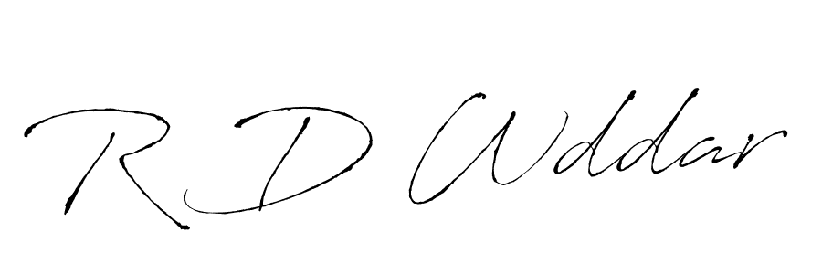 Antro_Vectra is a professional signature style that is perfect for those who want to add a touch of class to their signature. It is also a great choice for those who want to make their signature more unique. Get R D Wddar name to fancy signature for free. R D Wddar signature style 6 images and pictures png