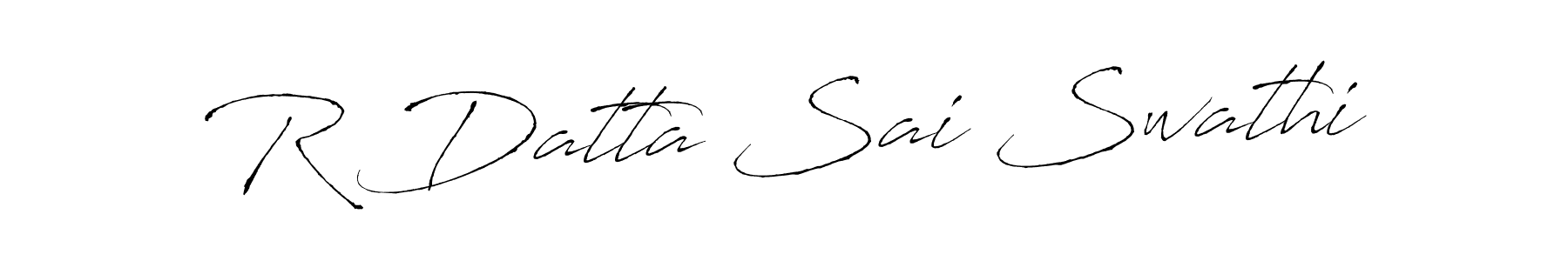 How to Draw R Datta Sai Swathi signature style? Antro_Vectra is a latest design signature styles for name R Datta Sai Swathi. R Datta Sai Swathi signature style 6 images and pictures png