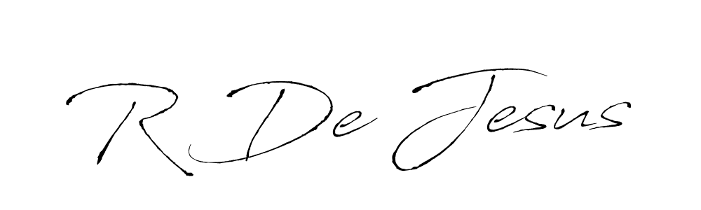 if you are searching for the best signature style for your name R De Jesus. so please give up your signature search. here we have designed multiple signature styles  using Antro_Vectra. R De Jesus signature style 6 images and pictures png